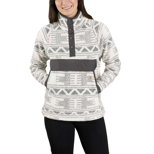 Women's Relaxed Fit Fleece Pullover - 2 Warmer Rating
