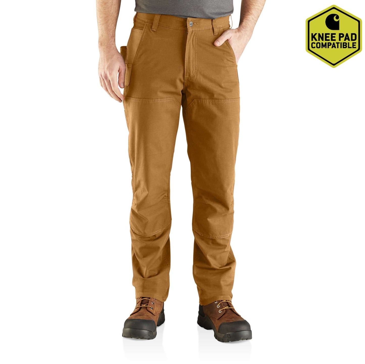 Carhartt Men&s Rugged Flex Relaxed Fit Double Front Duck Pant