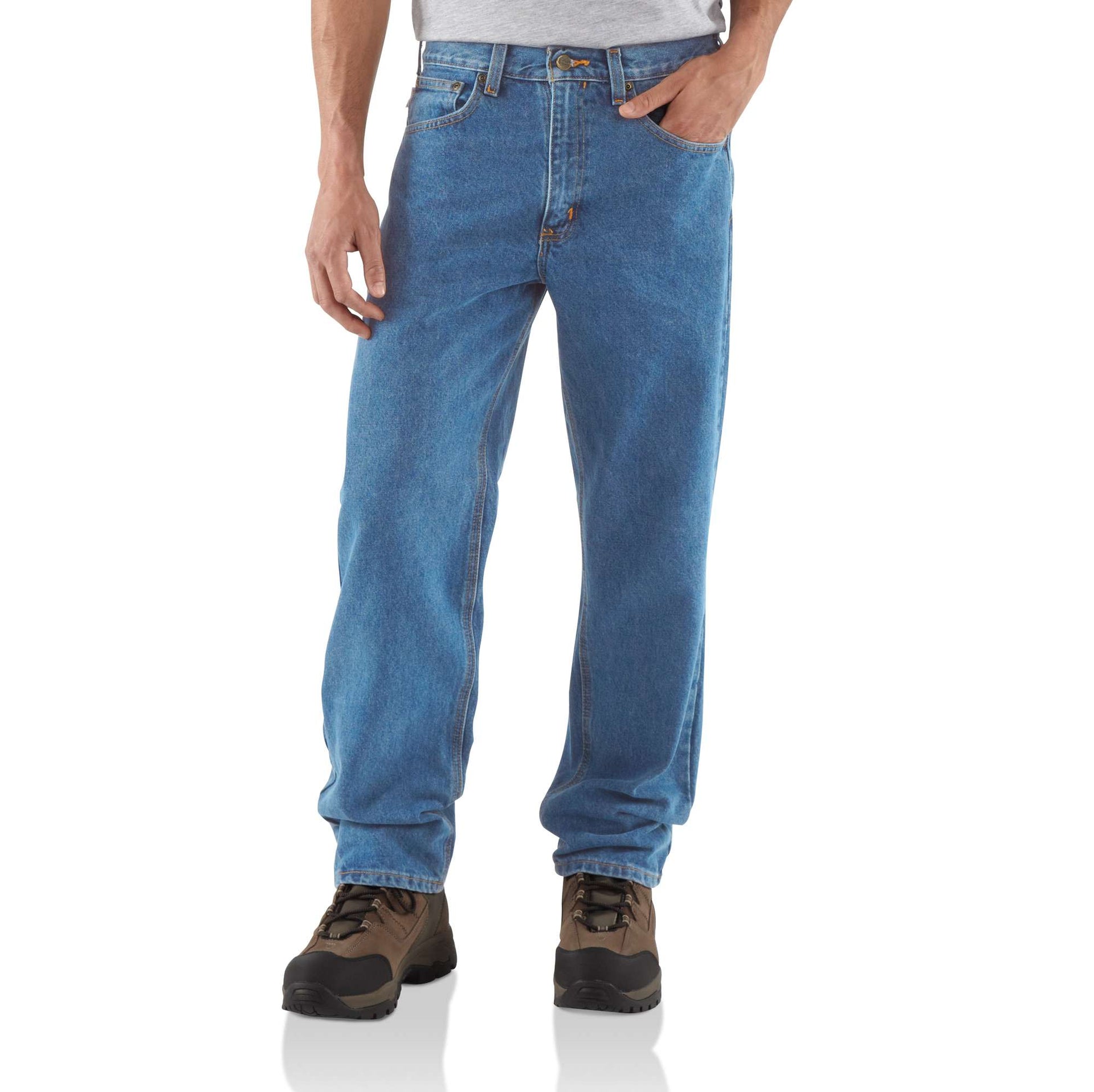 Relaxed Fit Straight Leg Jean - Main Image