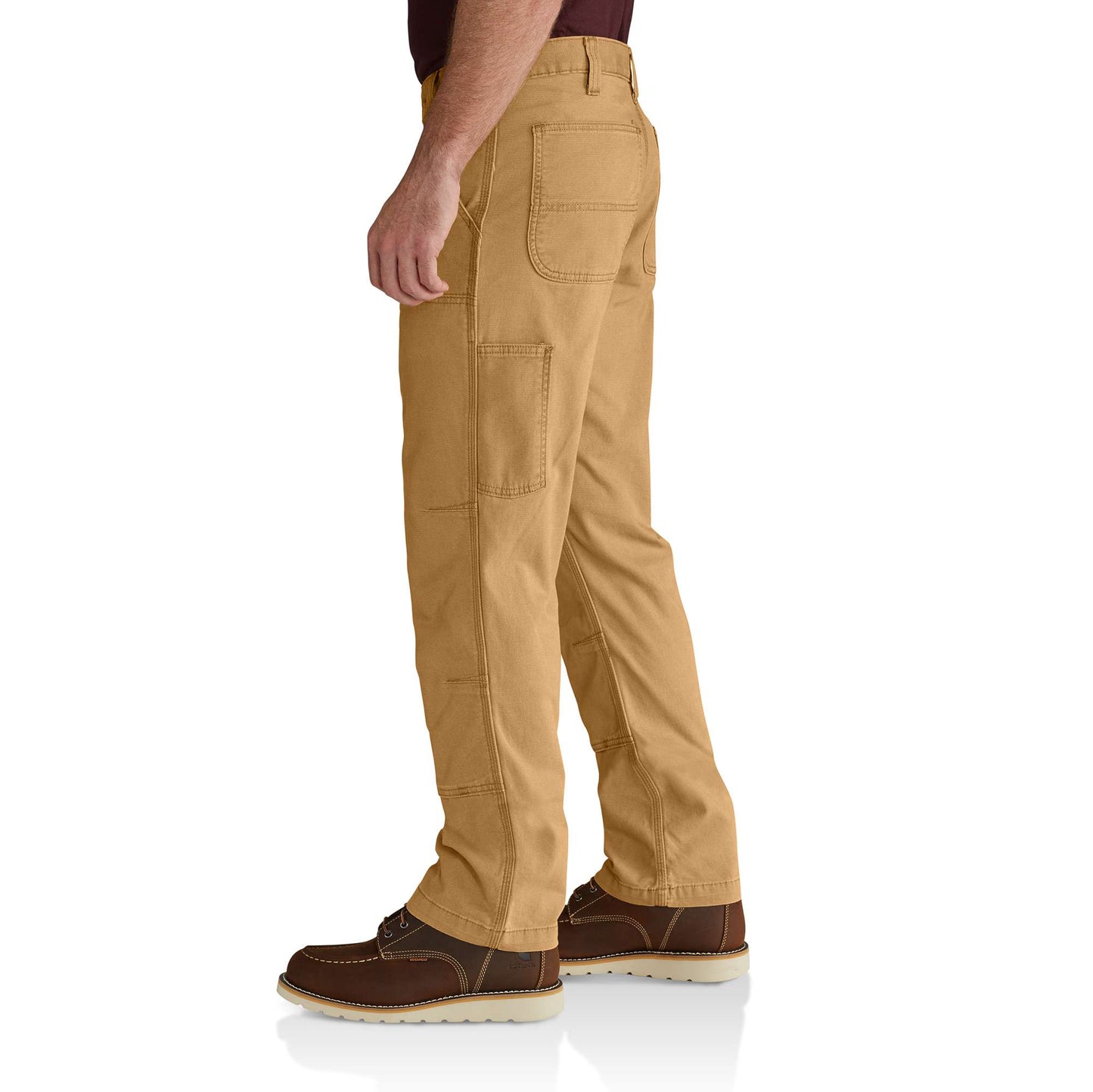 Rugged Flex® Relaxed Fit Canvas Double-Front Utility Work Pant