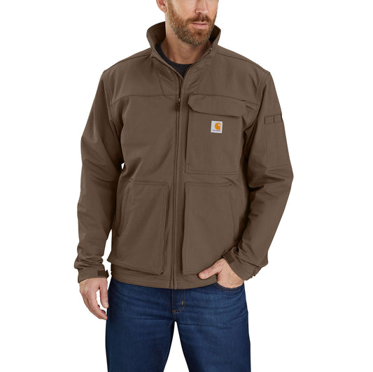 Super Dux™ Relaxed Fit Lightweight Mock-Neck Jacket - 1 Warm Rating