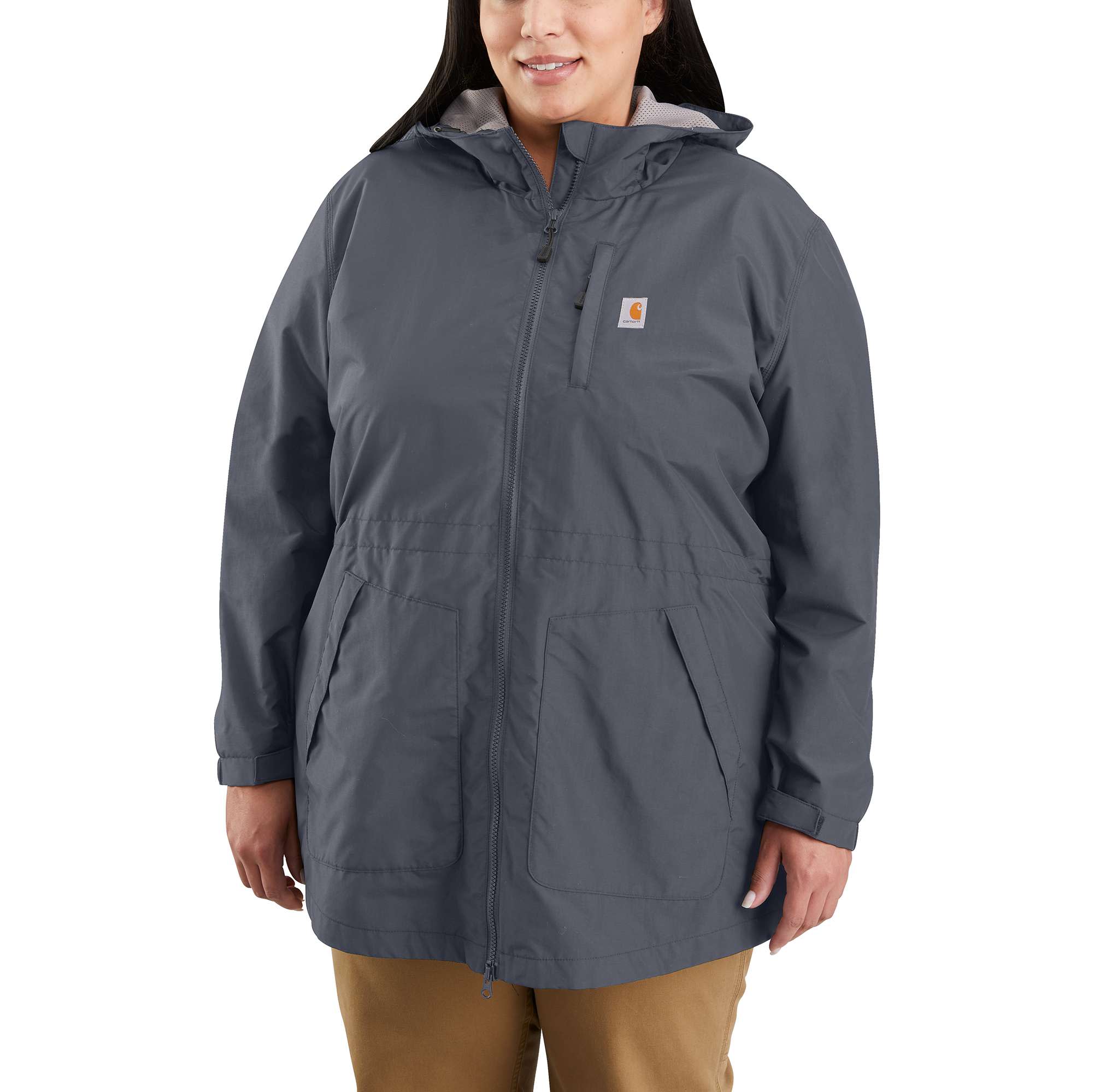 Women's Waterproof Hooded Packable Raincoat | Lands' End