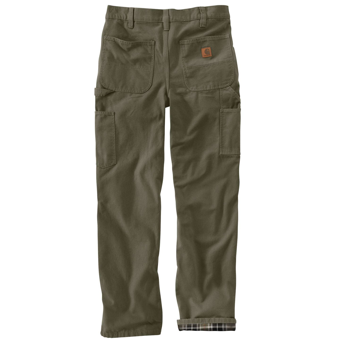 Loose Fit Washed Duck Flannel-Lined Utility Work Pant | Carhartt Reworked