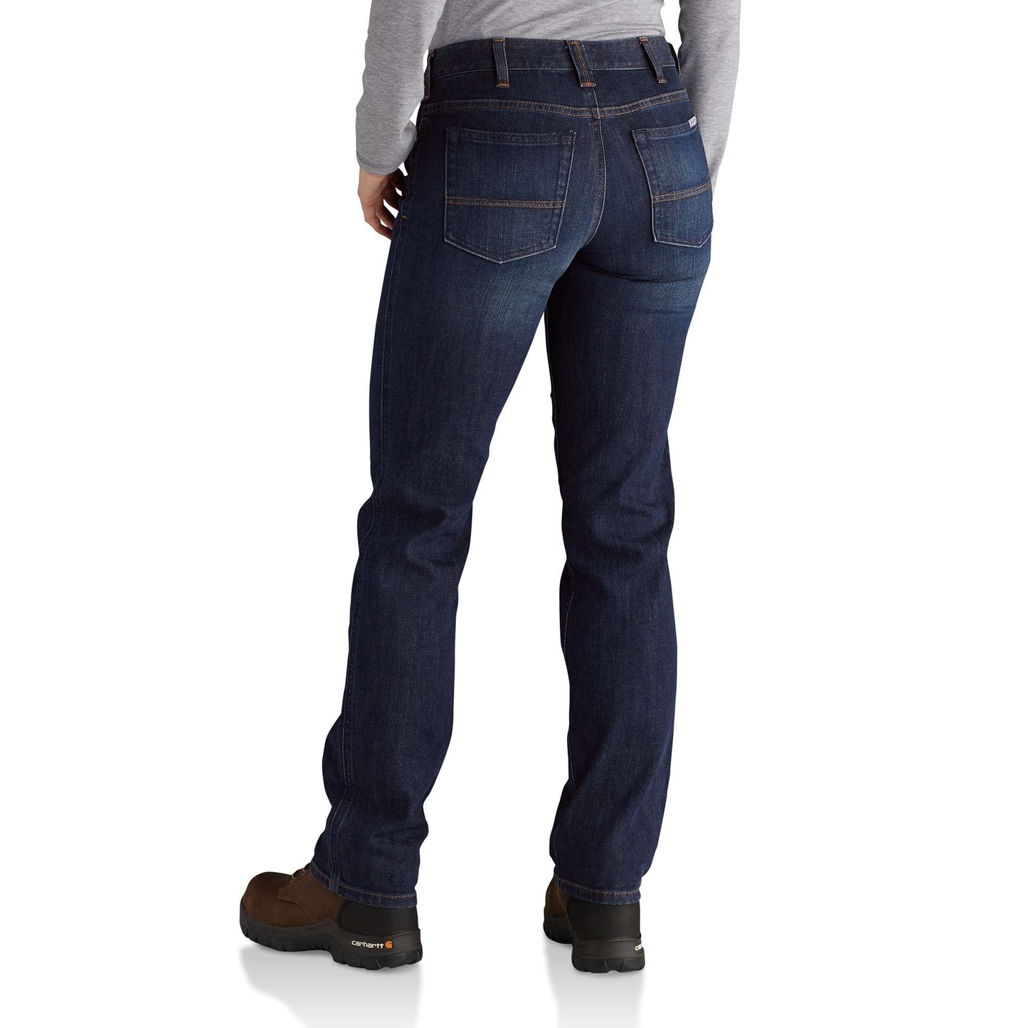 Carhartt Women's Original Fit Blaine Flannel Lined Jeans