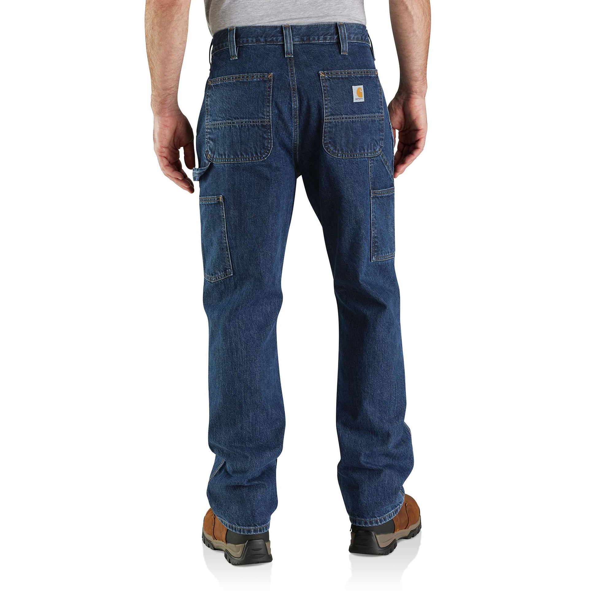 Carhartt Men's Loose Fit Double-Front Utility Logger Jean, Canal, 30W x 30L  : : Clothing, Shoes & Accessories