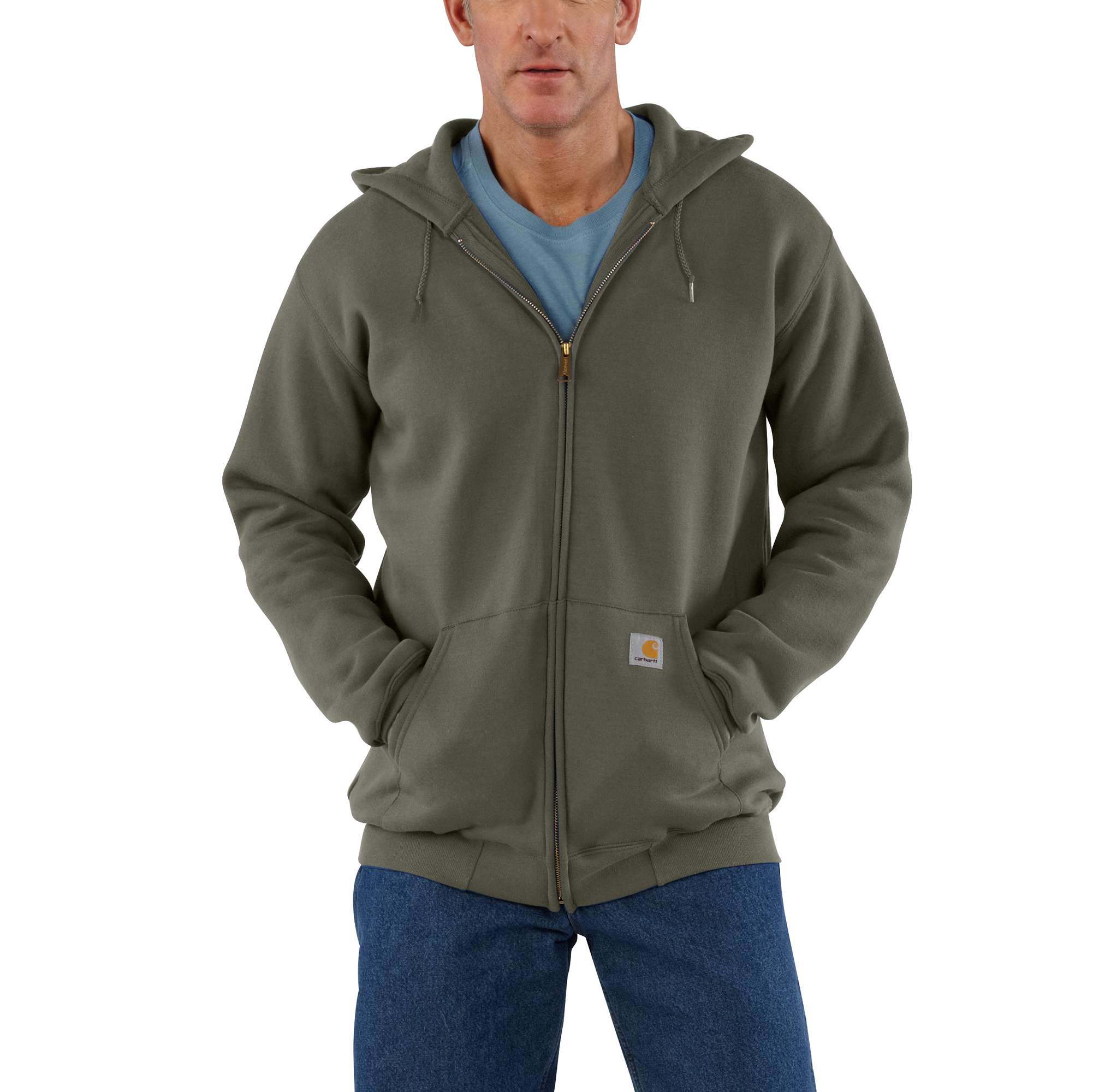Loose Fit Midweight Full-Zip Sweatshirt | Carhartt Reworked