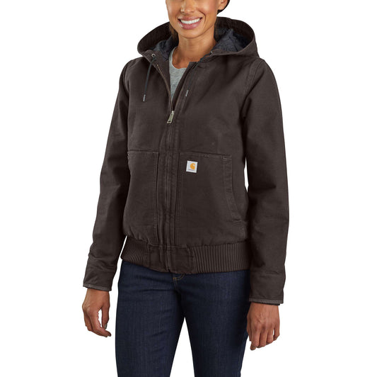 Women's Loose Fit Washed Duck Insulated Active Jac - 3 Warmest Rating