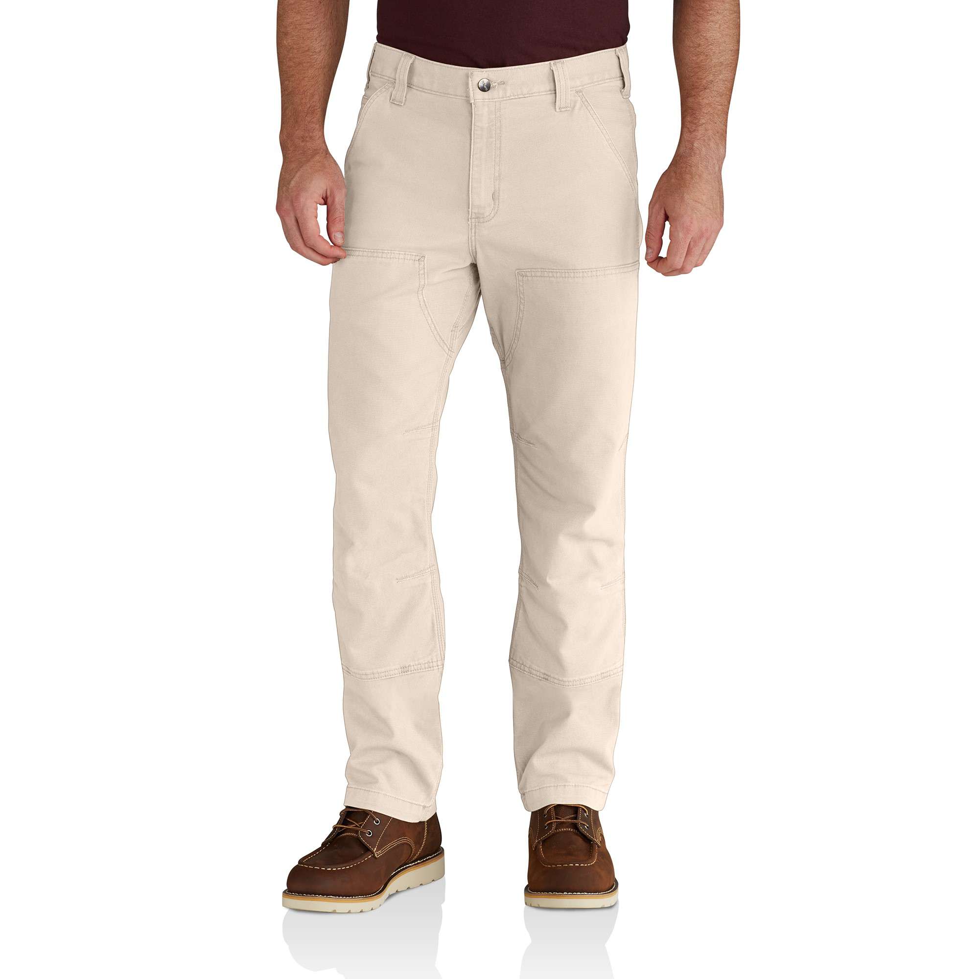 Rugged Flex® Relaxed Fit Canvas Double-Front Utility Work Pant ...