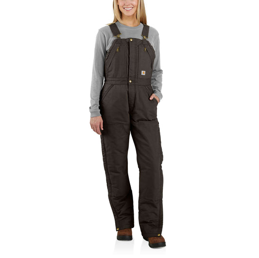 Loose Fit Washed Duck Insulated Biberall
