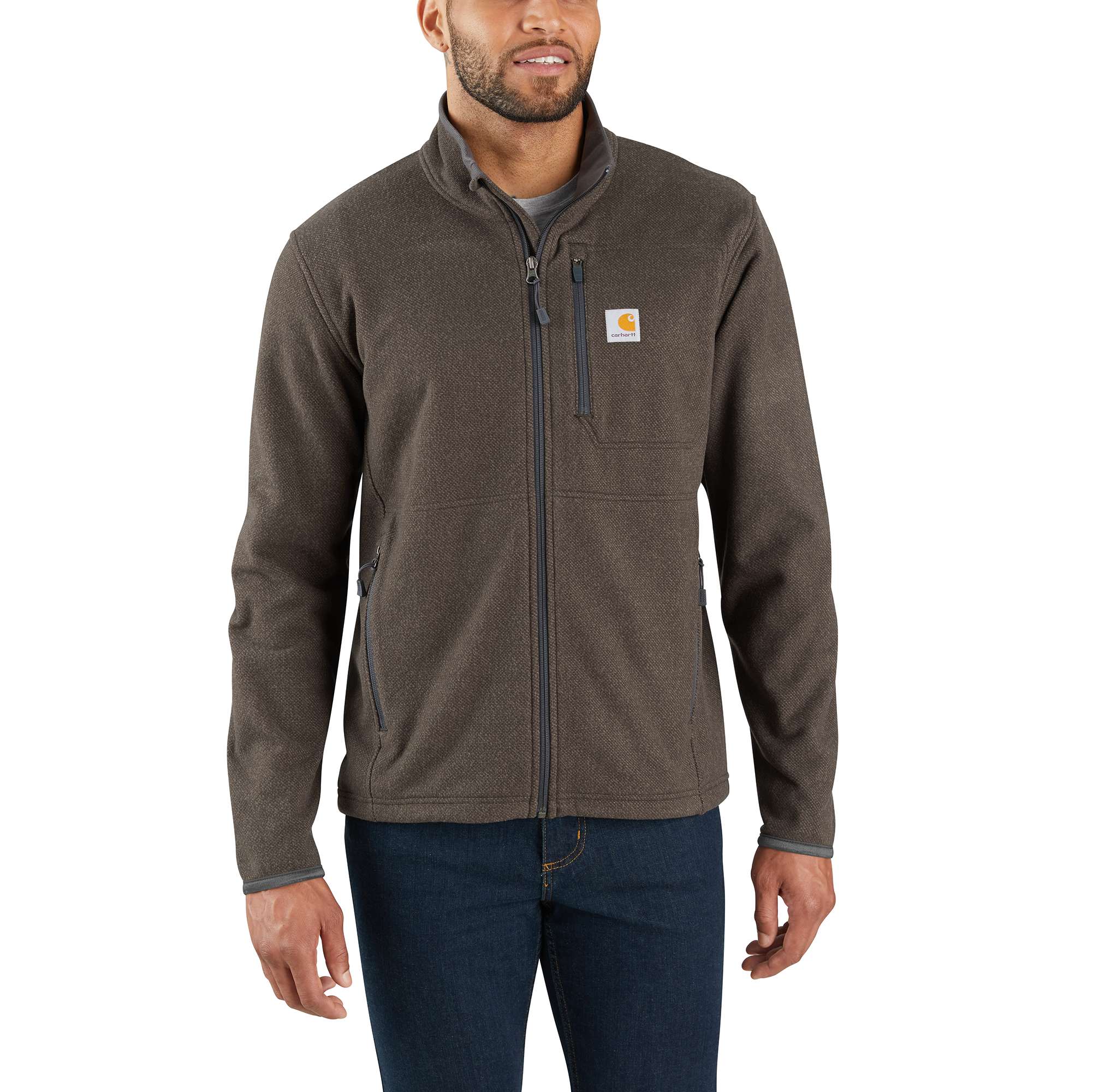 Dalton Ranch Jacket Dalton Full-Zip Fleece Jacket | Carhartt Reworked